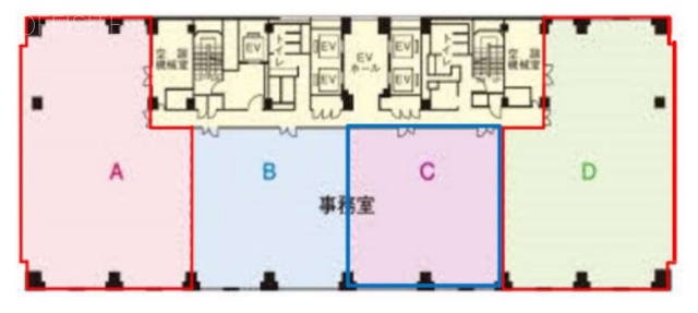 大宮センタービルC 間取り図