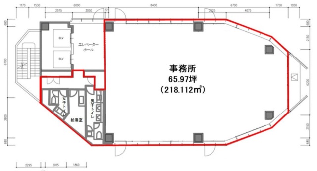 SNビル3F 間取り図