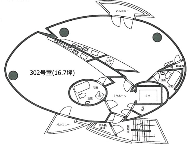 イグレック302 間取り図