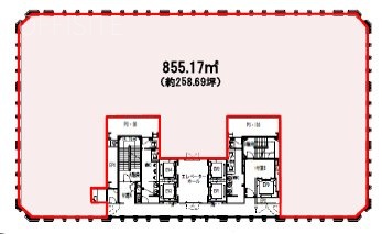 大同生命霞が関ビル17F 間取り図