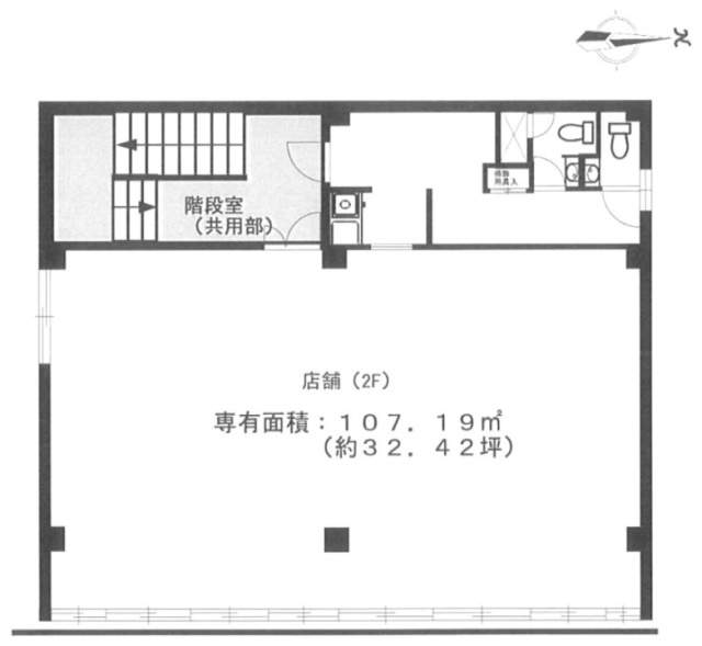 SKⅡビル2F 間取り図