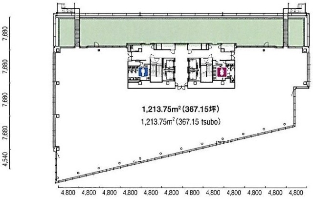 Daiwa麻布テラス6F 間取り図