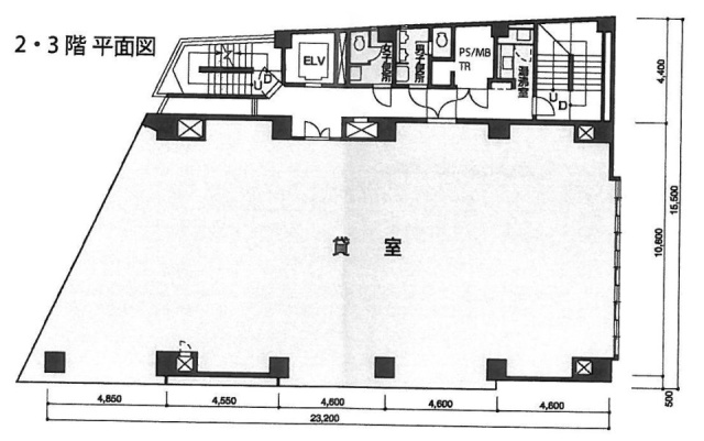 立花新宿ビル2F 間取り図