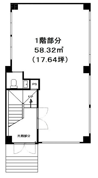 ブリルビル1F 間取り図