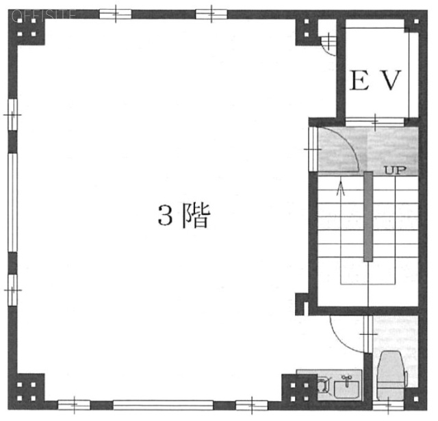 司ビル3F 間取り図