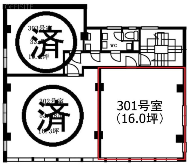 芳町ビル301 間取り図