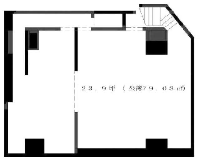 ガーベラ赤羽ビルB1F 間取り図