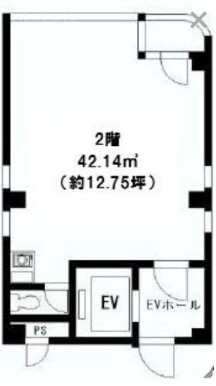 YMビル2F 間取り図