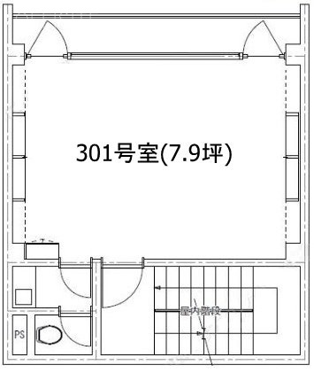 仙海ビル301 間取り図