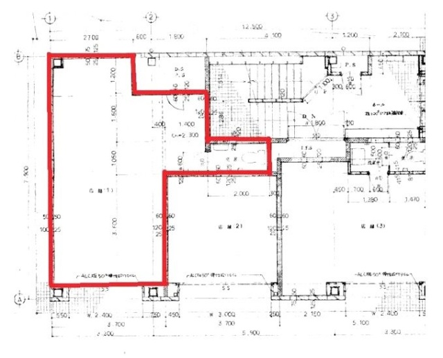河上ビルA 間取り図