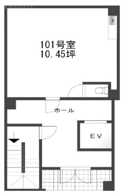 祥栄ビル101 間取り図
