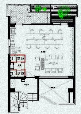GrandStory千駄ヶ谷Ⅲ1F 間取り図