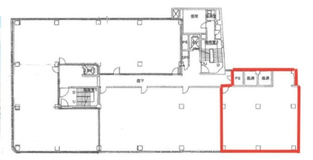 京都浜町ビル301 間取り図