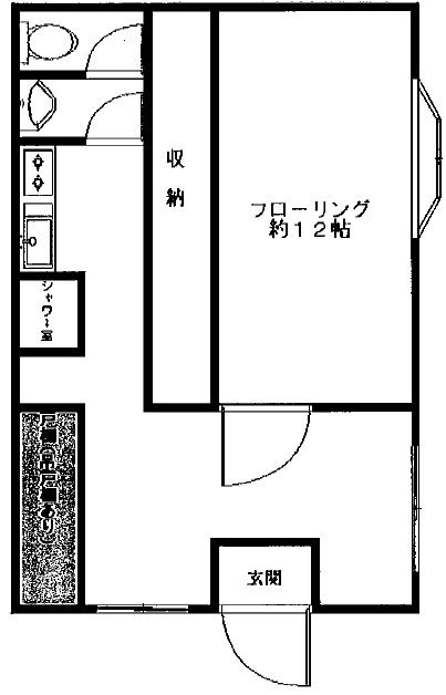 ダイニチビル201 間取り図