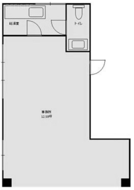 ル・グラシエルBLDG.64F 間取り図