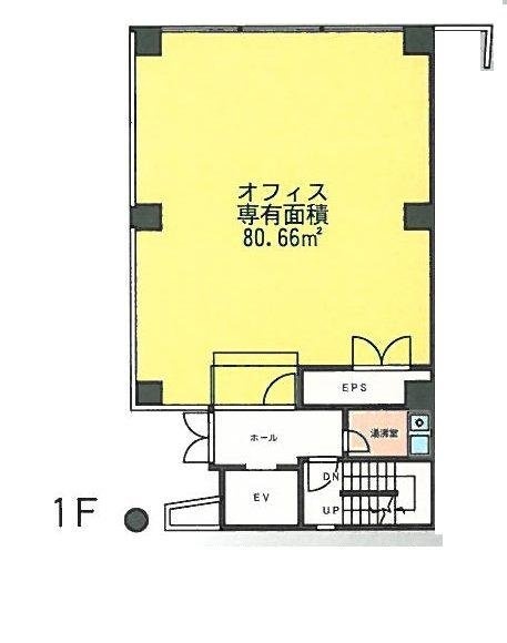 コンピューテック市谷ビル1F 間取り図