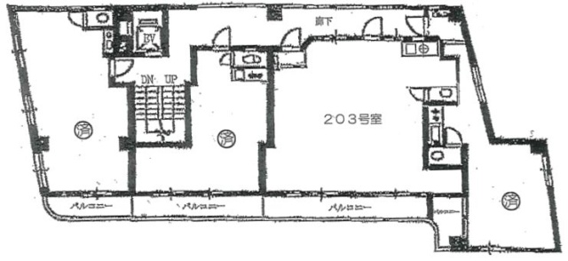 第一早川屋ビル203 間取り図