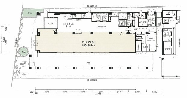 大宮MTビル1F 間取り図