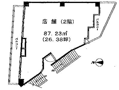 第1園田ビル2F 間取り図