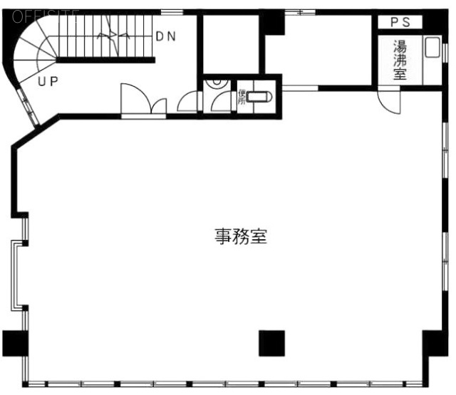 ツカダビル2F 間取り図