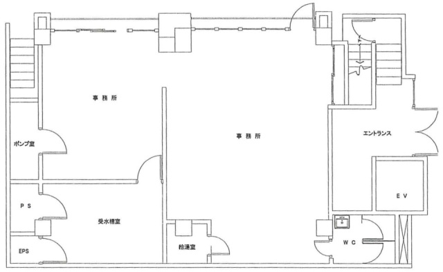 新内神田ビル1F 間取り図