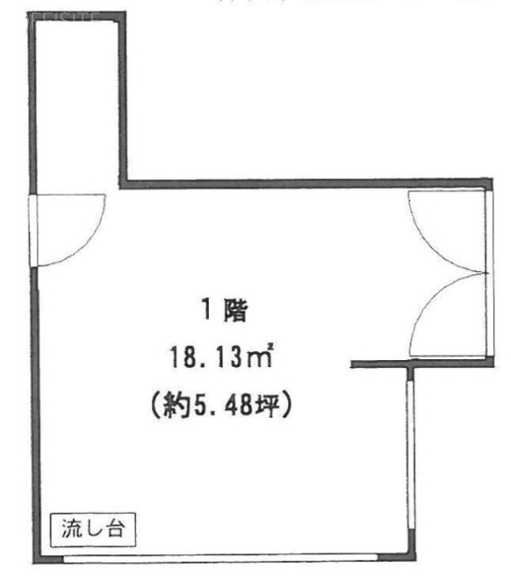 東亜ビル1F 間取り図