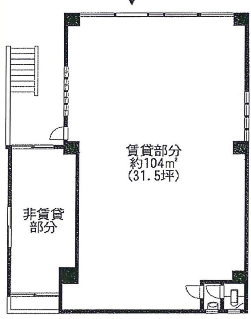 武井ビル1F 間取り図