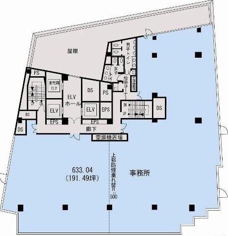 東京建物東渋谷ビル3F 間取り図