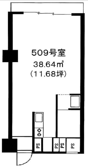 ニュー渋谷コーポラス509 間取り図