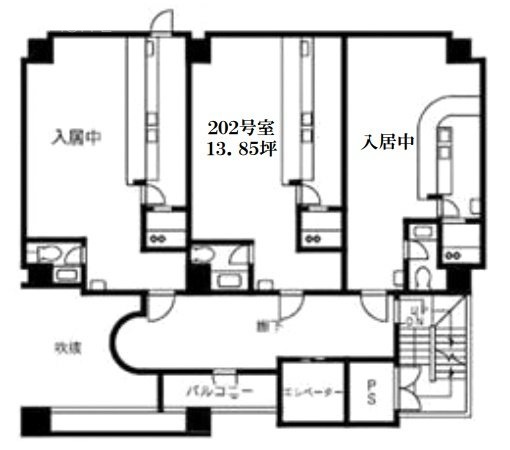 ラビオスかんない202 間取り図