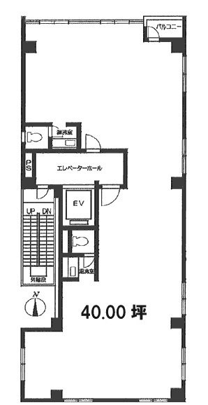 日進ビル4F 間取り図