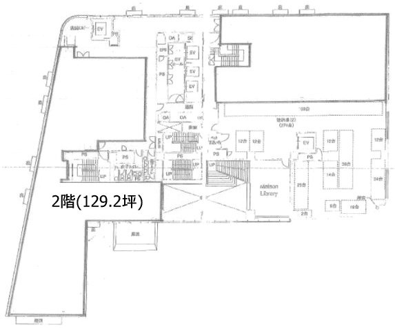 ガレリア・サーラ本八幡2F 間取り図