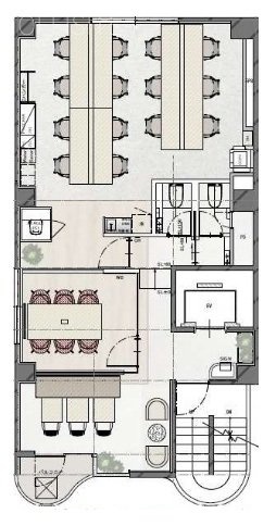 Biz Feel Kanda(旧 TRUST VALUE神田須田町)4F 間取り図