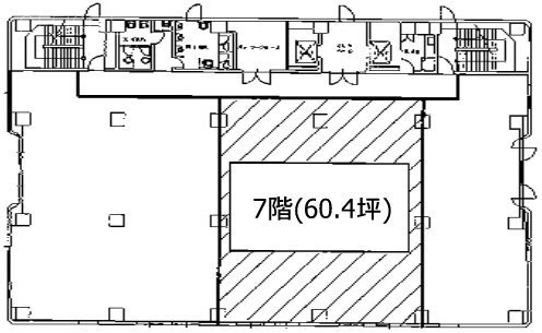 江間忠晴海ビルB 間取り図