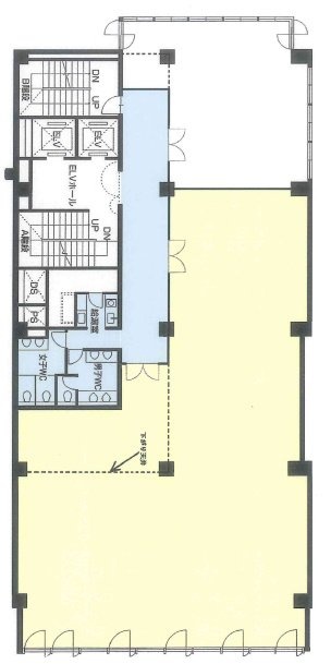 Daiwa渋谷SSビル8F 間取り図