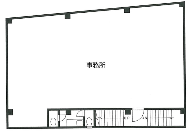 HILL TOP青山ビル2F 間取り図
