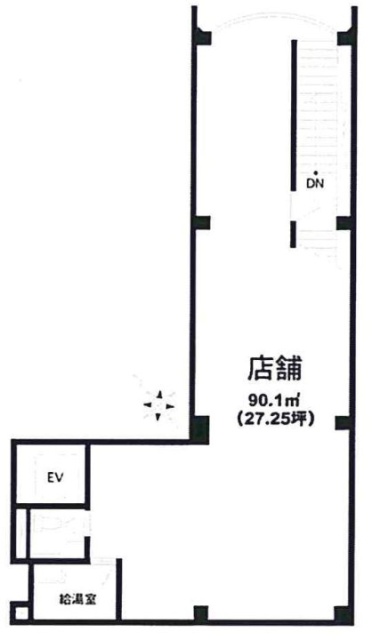 大野ビル2F 間取り図