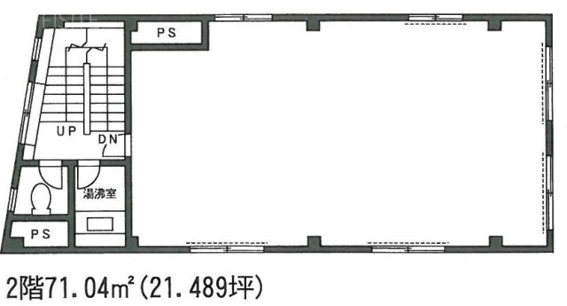 明邦ビル2F 間取り図