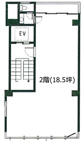 ナルセビル2F 間取り図