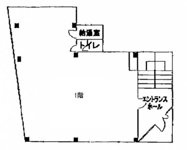 渋谷本町4TUビル1F 間取り図