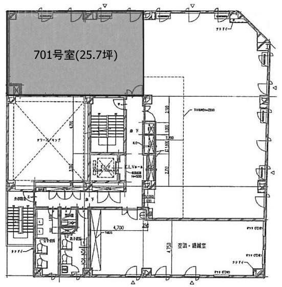 松栄関内(ショウエイカンナイ)ビル701 間取り図