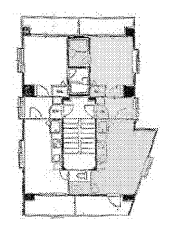 コンド十番館ビル401 間取り図