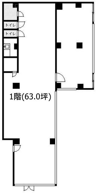 石井ビル1F 間取り図