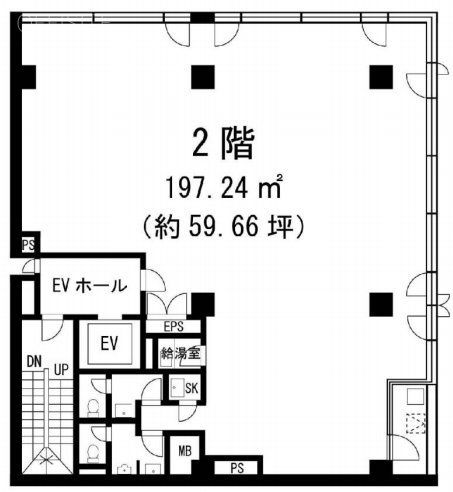 五反田ASビル2F 間取り図