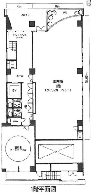 SAビル1F 間取り図