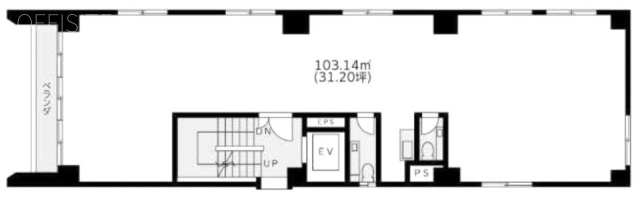 山崎ビル3F 間取り図