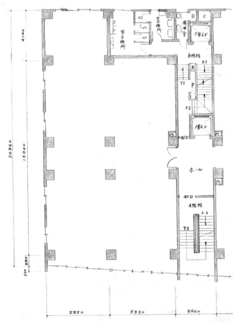 岩本町ビル5F 間取り図