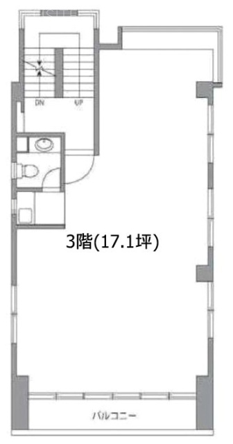 RES代々木ビル3F 間取り図