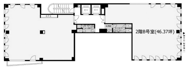 東京インテックスビルB 間取り図