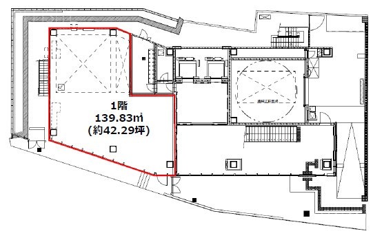 NBL ARK TOWER1F 間取り図
